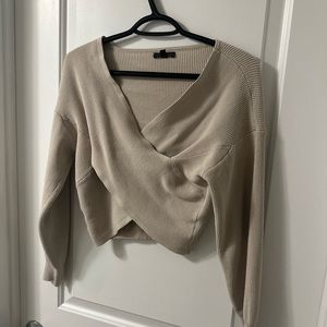 Dynamite Crop Sweater